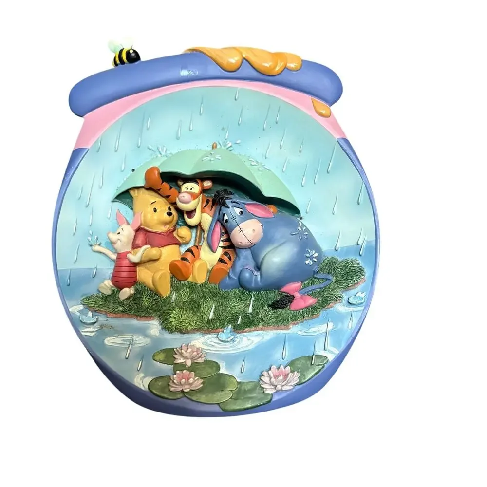 Bradford Exchange First Issue Winnie The Pooh Hunnypot Adventures Plaque Disney